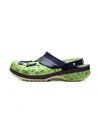 Crocs Dbz Cell "green/white" Clogs In Green