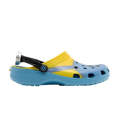Pre-owned Crocs Despicable Me X Classic Clog 'minions' In Blue