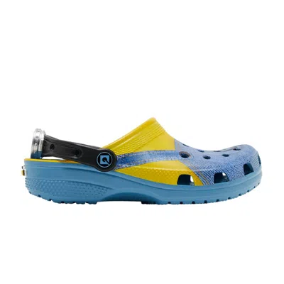 Pre-owned Crocs Despicable Me X  Classic Clog Kids 'minions' | Blue | Kid's Size 2