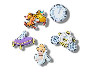 Crocs Kids'  Disney Cinderella Jibbitz Set 5 Pack In Multi