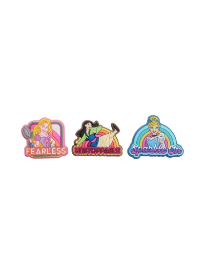 Crocs Disney Heroines 3 Pack In Gray