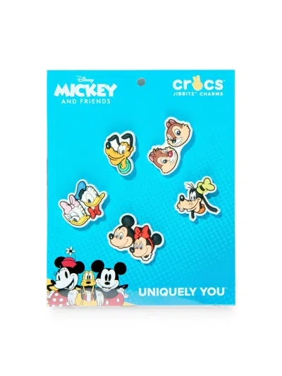 Crocs Kids' Disney Jibbitz Shoe Charms (five-pack Set) In White