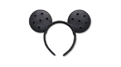 Crocs Disney Mickey Mouse Headband In Black