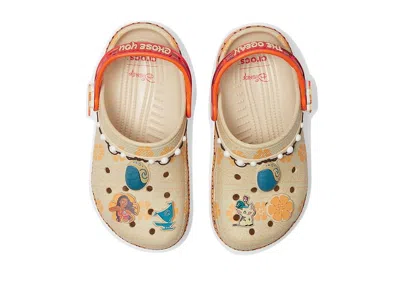 CROCS DISNEY MOANA CLASSIC CLOGS (LITTLE KID/BIG KID) KIDS SHOES MOANA : 5 BIG KID M, SYNTHETIC