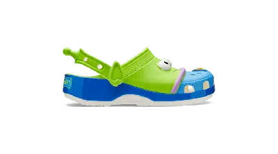 Crocs Disney Pixar's Toy Story Alien Classic Clog In Multi