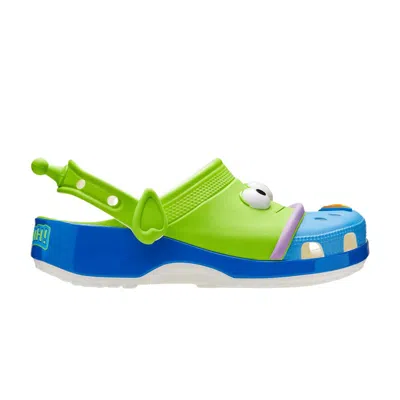 Pre-owned Crocs Disney Toy Story X  Classic Clog Gs 'alien' | Green | Kid's Size 13
