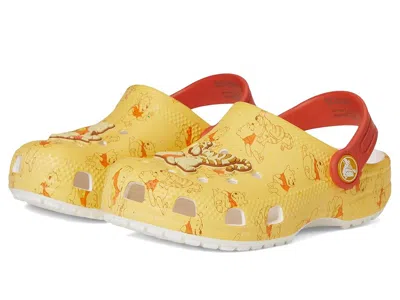 Crocs Disney Winnie The Pooh Classic Clog (toddler) Kid's Shoes White/multi : 9 Toddler M, Eva In Yellow