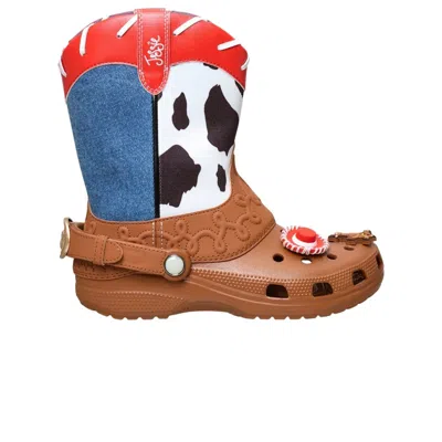 Pre-owned Crocs Disney X  Boot 'jessie' | Multi-color | Men's Size 9