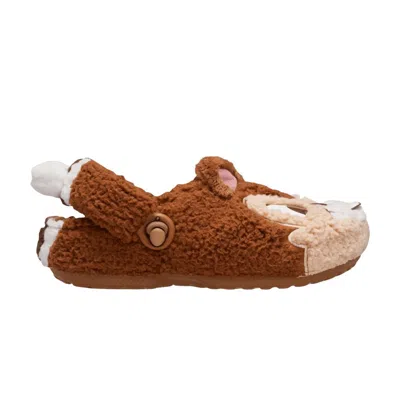 Pre-owned Crocs Disney X  Classic Clog 'chip 'n' Dale' | Tan | Men's Size 7 In Brown