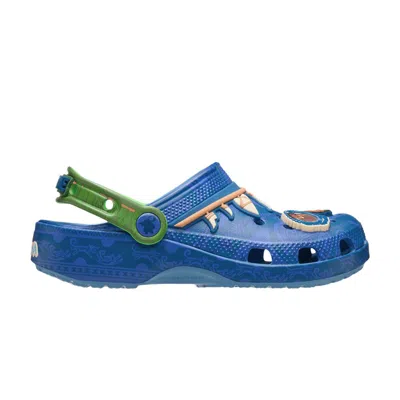 Pre-owned Crocs Disney X  Classic Clog Kids 'maui' | Blue | Kid's Size 1