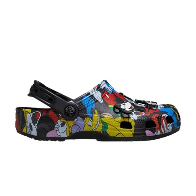 Pre-owned Crocs Disney X  Classic Clog 'mickey & Friends - Multi Black' | Multi-color | Men's Size 8