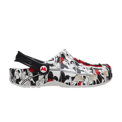 Pre-owned Crocs Disney X  Classic Clog 'mickey & Friends - Multi White' | Multi-color | Men's Size 7