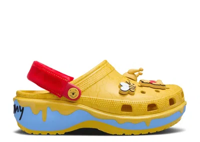 Crocs Disney X  Wmns Classic Platform Clog 'winnie The Pooh' In Yellow