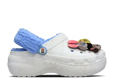 Crocs Disney Zoo Topia 2 X  Wmns Classic Platform Clog 'white Blue'