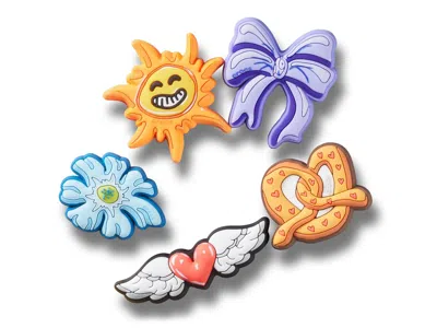 Crocs Kids'  Doodle Jibbitz Set 5 Pack In Multi
