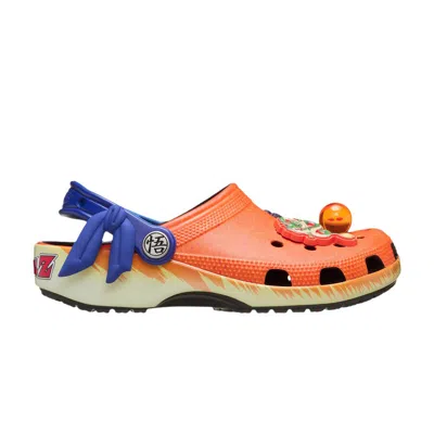 Pre-owned Crocs Dragon Ball Z X Classic Clog 'son Goku' In Orange