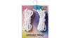 Crocs Dual Color Fuzz Laces 2 Pack In White/pink