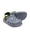 Crocs Duet Max Ii K Clogs In Gray