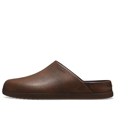 Crocs Dylan Burnished Clogs 'mocha' In Brown