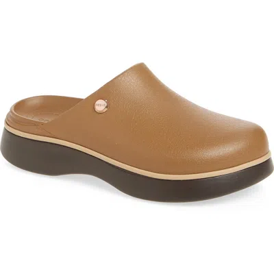 Crocs Dylan Notched Clog In Brown