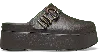 Crocs Dylan Platform Boho Buckle Clog In Espresso