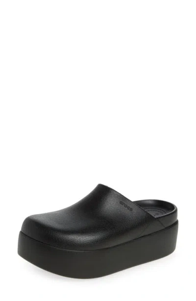 Crocs Dylan Platform Clog In Black