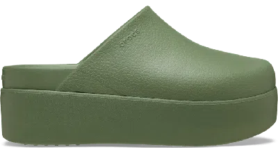Crocs Dylan Platform Clog In Green