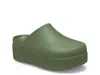 Crocs Dylan Platform Clog In Green
