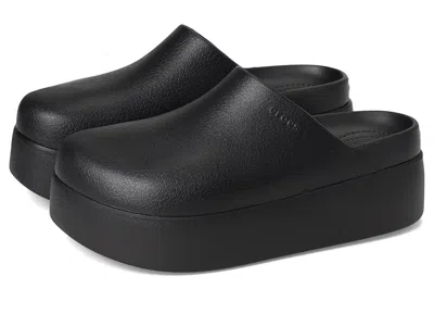 Crocs Dylan Platform Clog, Mule Platform Shoes In Black