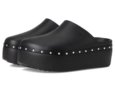 Crocs Dylan Platform Clog, Mule Platform Shoes In Black