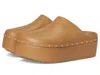 Crocs Dylan Platform Studded Clog In Brown