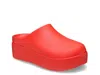 Crocs Dylan Platform Clog In Red