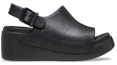 Crocs Dylan Platform Slide In Black