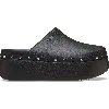 Crocs Dylan Platform Studded Clog In Black