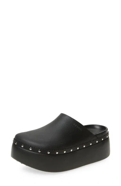 Crocs Dylan Studded Platform Clog In Black