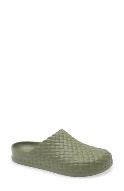 Crocs Dylan Woven Clog In Army Green