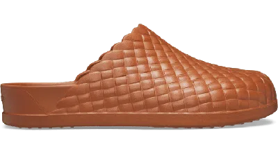 Crocs Dylan Woven Clog In Brown