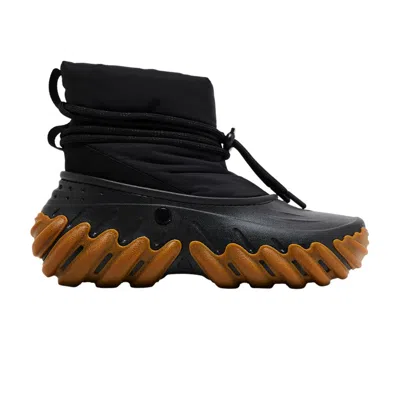 Pre-owned Crocs Echo Boot 'black Gum' | Men's Size 4