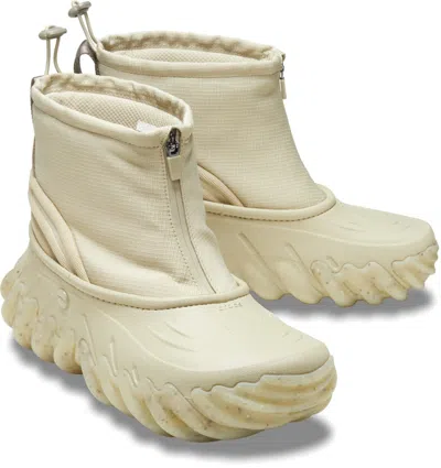 Crocs Echo Boot Z Shield 210315-0lj Men's Moth Round Toe Pull On Dwa1705 In Gold