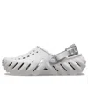 Crocs Gray Echo Clogs In Gray