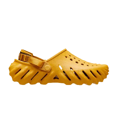 Pre-owned Crocs Echo Clog 'desert Grass' In Tan
