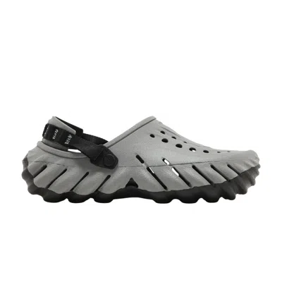Pre-owned Crocs Echo Clog 'reflective' In Grey