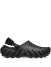 Crocs Echo Clog Sandals In Black