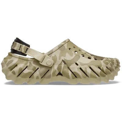 Crocs Echo Duck Camo Clog In Green