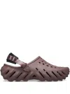 Crocs Echo Perforated-detail Clog Sandals In Multi