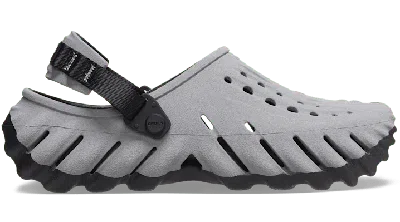 Crocs Echo Reflective Clog In Black/reflective
