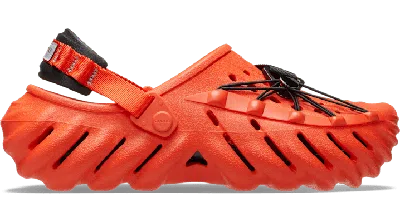 Crocs Echo Reflective Laces Clog In Lava