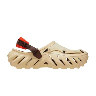 Pre-owned Crocs Echo Ripstop Clog 'sesame' In Tan