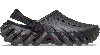 Crocs Echo Logo-embossed Clogs In Black