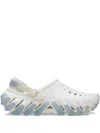 Crocs Echo Ro "icey White" Clogs In White